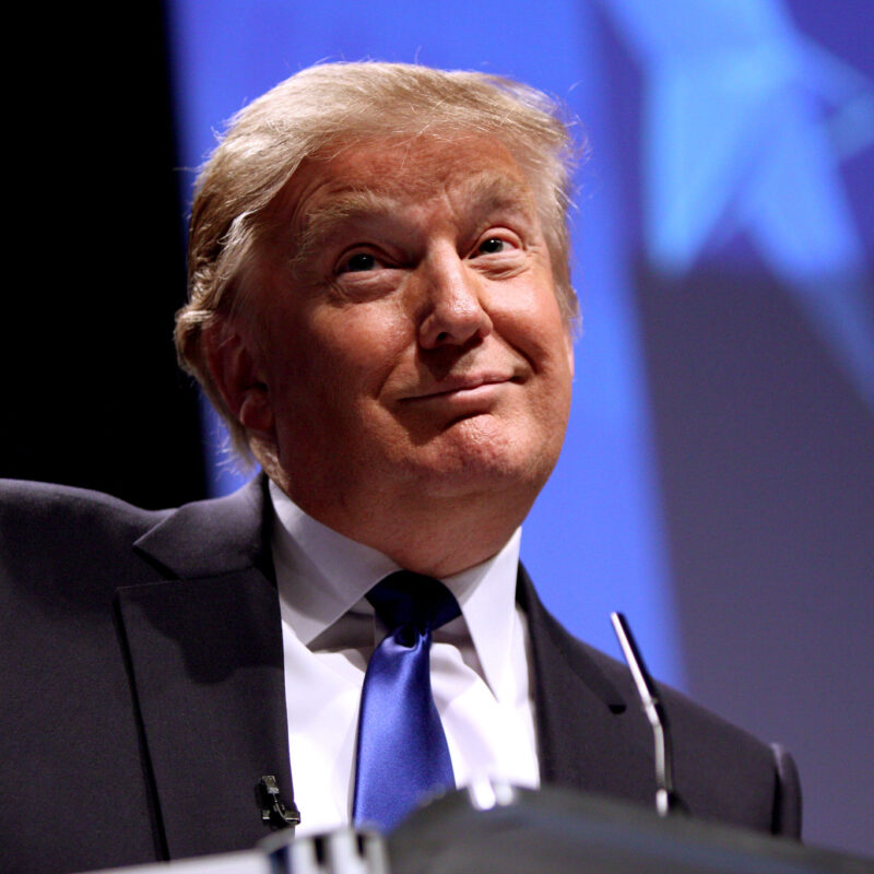 Donald Trump, speaking at the CPAC conference in 2011. Trump recently answered q question about whether he has to follow the Constitution by saying "I don't know."